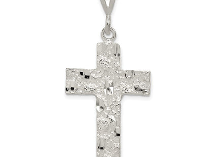 Sterling silver cross pendant
