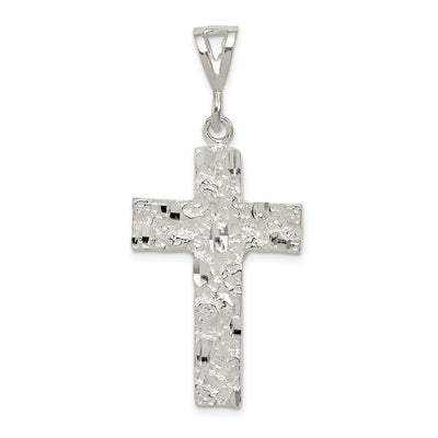 Sterling silver cross pendant