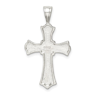 Sterling Silver Cross Pendant, 35 x 19mm