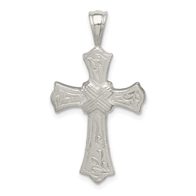 Sterling silver cross pendant