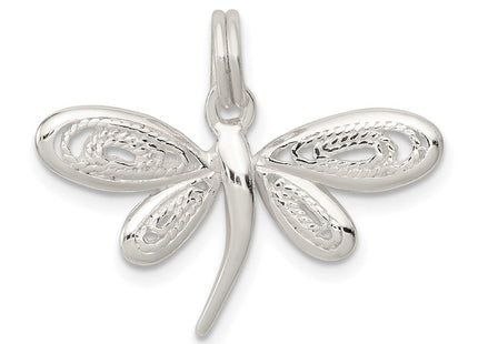Sterling Silver Dragonfly Charm (Style QC4986)