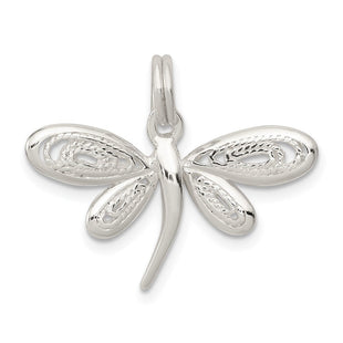 Sterling Silver Dragonfly Charm (Style QC4986)