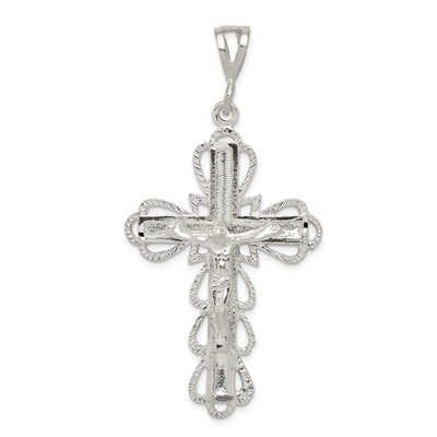 Sterling silver crucifix pendant