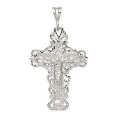 Sterling silver crucifix pendant