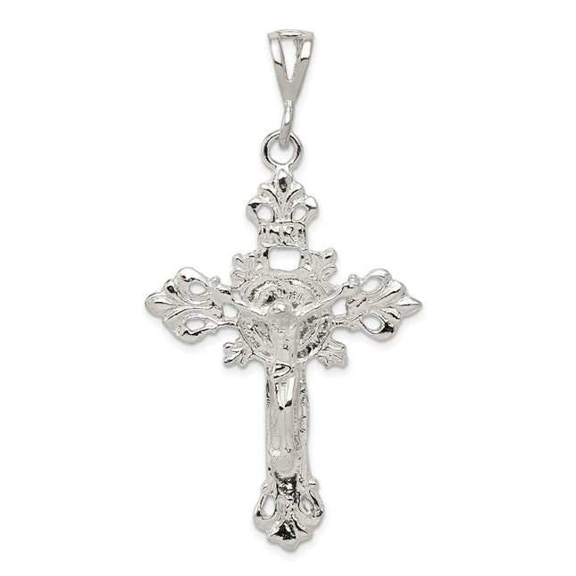 Sterling silver crucifix pendant