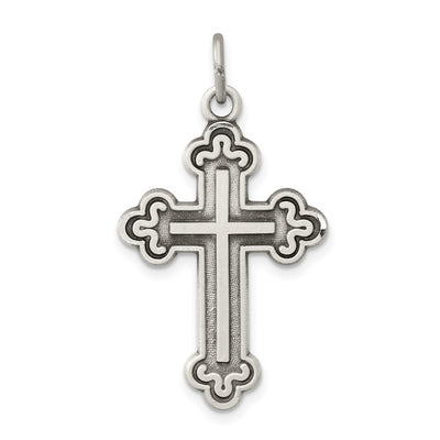 Sterling silver cross pendant