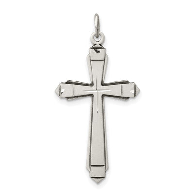 Sterling silver cross pendant