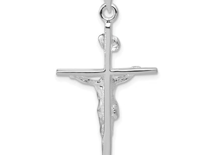 Sterling silver crucifix pendant, further view