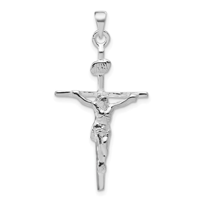 Sterling silver crucifix pendant