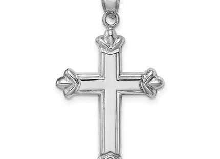 Sterling silver cross pendant, further view