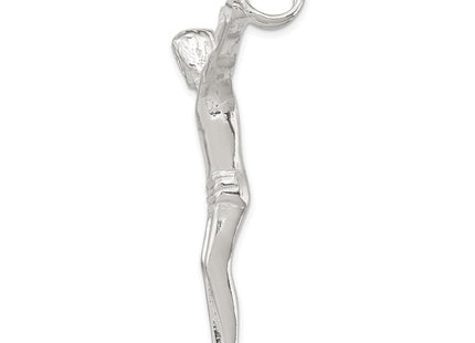 Sterling silver pendant, alternate view