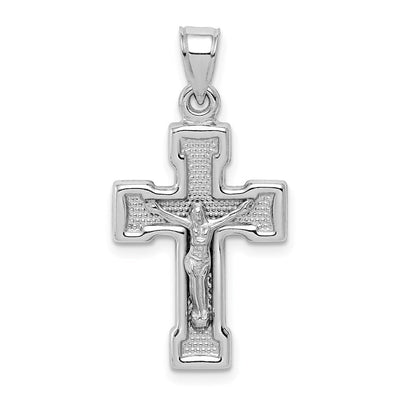 Sterling silver crucifix pendant