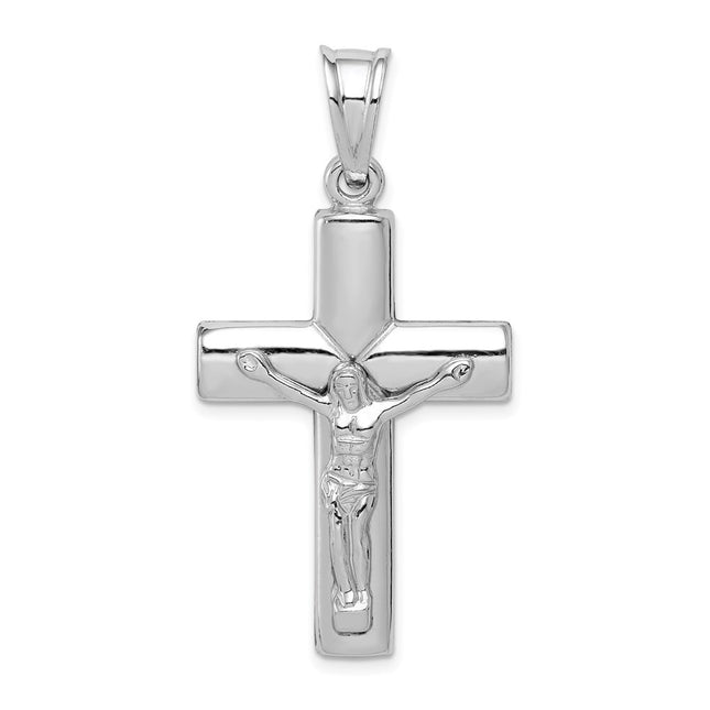 Sterling silver crucifix pendant
