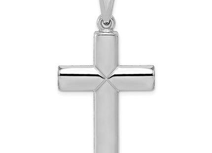 Sterling silver cross pendant, another view