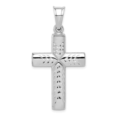 Sterling silver cross pendant