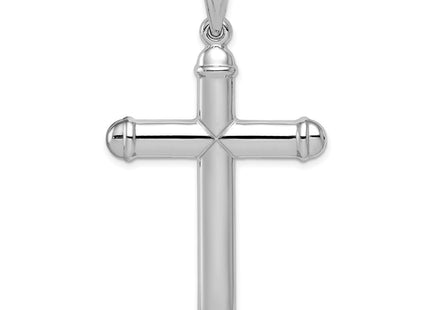 Sterling silver cross pendant, another view