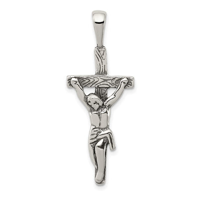 Sterling silver crucifix pendant