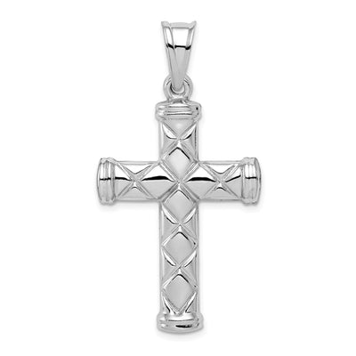 Sterling silver cross pendant