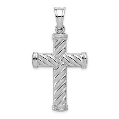 Sterling silver cross pendant