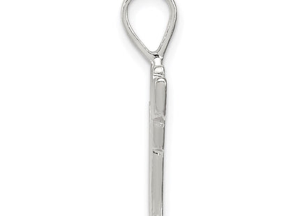 Sterling silver pendant, alternate view