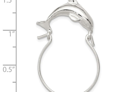 Sterling silver charm, another view