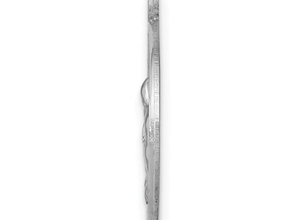 Sterling Silver Rhodium-plated Saint Joseph Medal (Style QC5681)