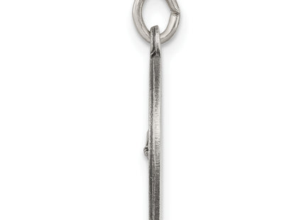 Sterling Silver Antiqued Saint Gerard Medal