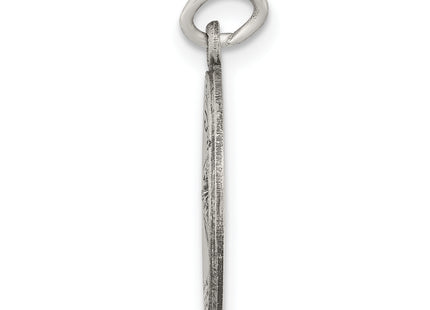 Sterling Silver Antiqued Saint Martha Medal