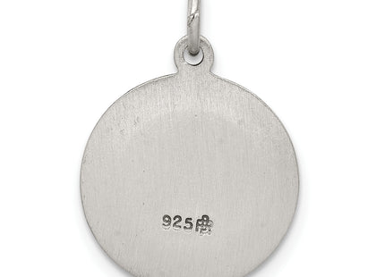 Sterling Silver Antiqued Saint Martha Medal