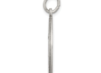 Sterling Silver Antiqued Saint Matthew Medal, 31 x 21mm
