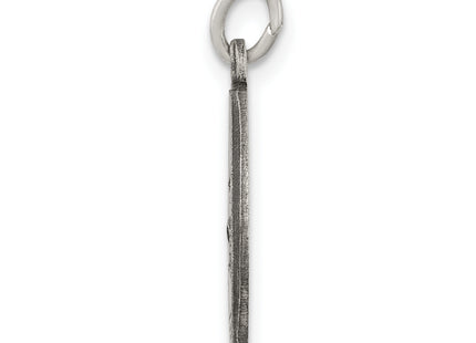 Sterling Silver Antiqued Saint Roch Medal