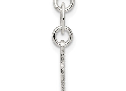 Sterling Silver Cross Charm (Style QC5829)