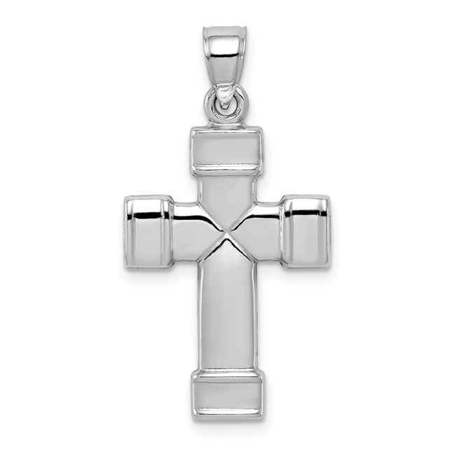 Sterling silver cross pendant