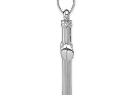 Sterling silver cross pendant, alternate view