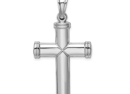 Sterling silver cross pendant, further view