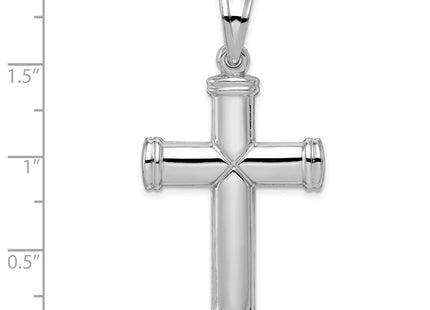 Sterling silver cross pendant, another view
