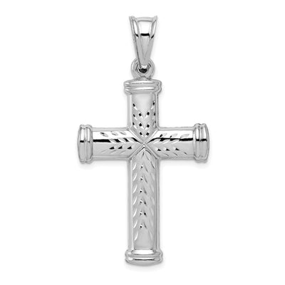 Sterling silver cross pendant