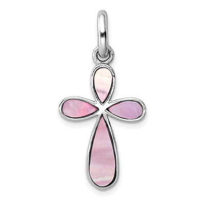 Sterling silver mother of pearl mother pendant