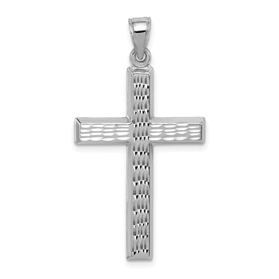 Sterling silver cross pendant