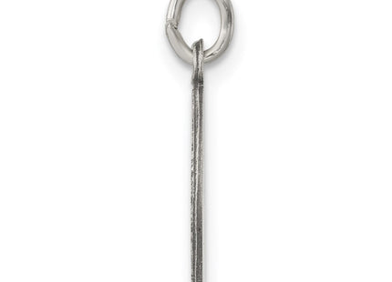Sterling Silver Antiqued Confirmation Medal (Style QC5902)
