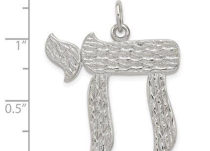 Sterling silver pendant, another view