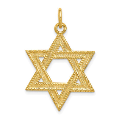 Sterling silver star pendant