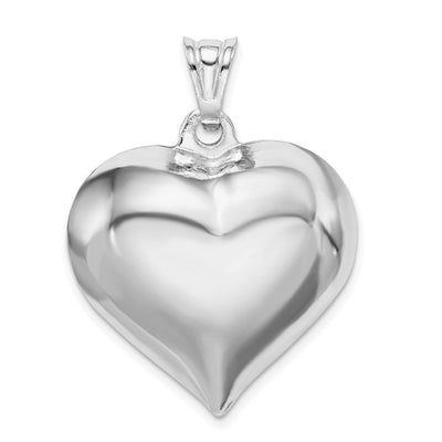 Sterling silver heart pendant