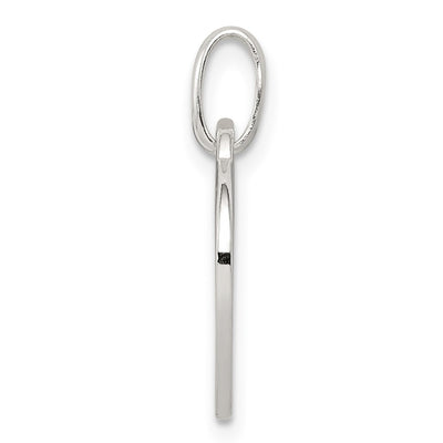 Sterling Silver Heart Pendant, 21 x 14mm