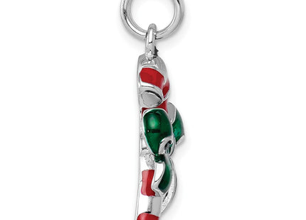 Sterling silver charm, alternate view