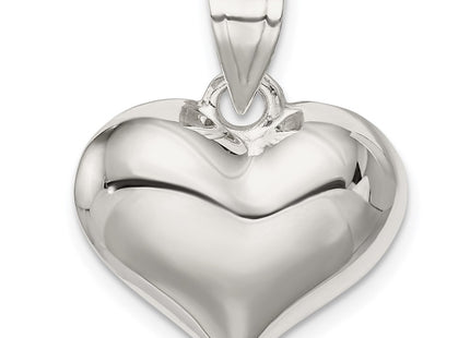 Sterling silver heart charm