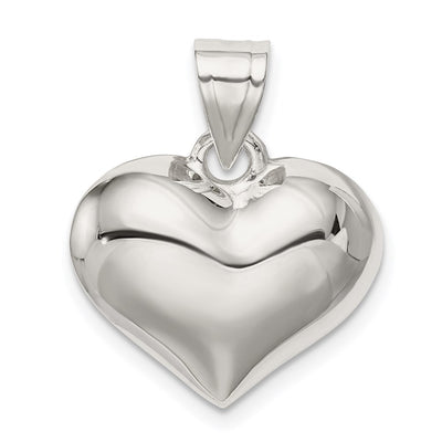 Sterling silver heart charm