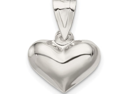Sterling silver heart charm