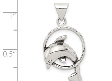 Sterling silver charm, another view