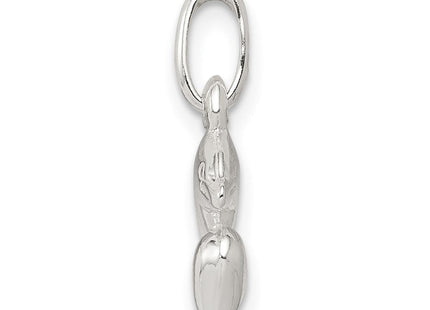 Sterling Silver Dolphin Pendant (Style QC6274)